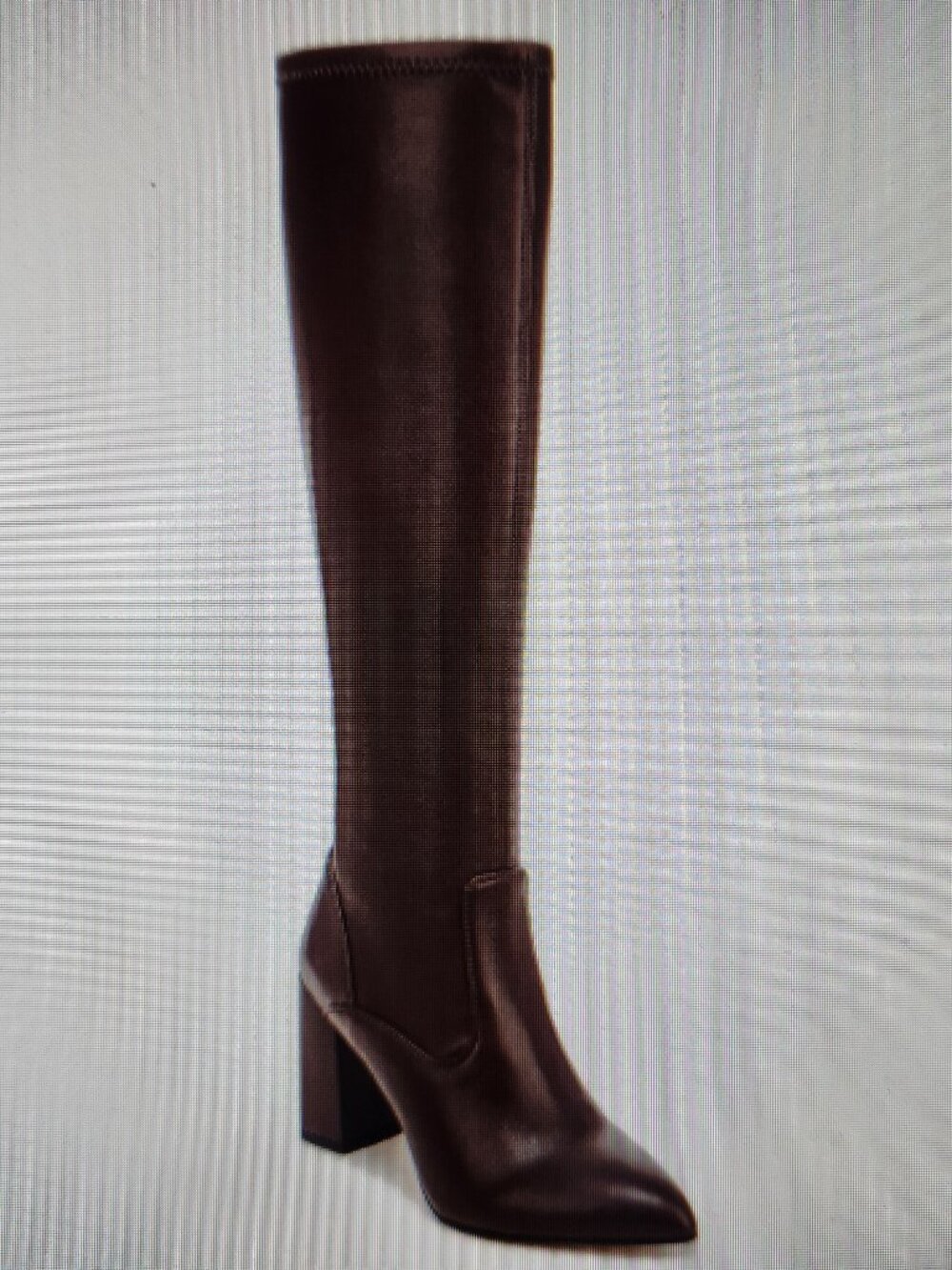 Franco Sarto "Katherine" Dark Brown Heeled Boots. NIB. Size 10 M(Regular)